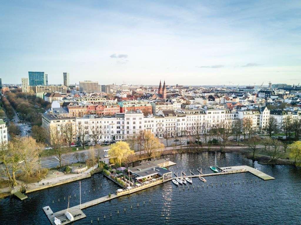 Relexa Hotel Bellevue An Der Alster Хамбург Екстериор снимка