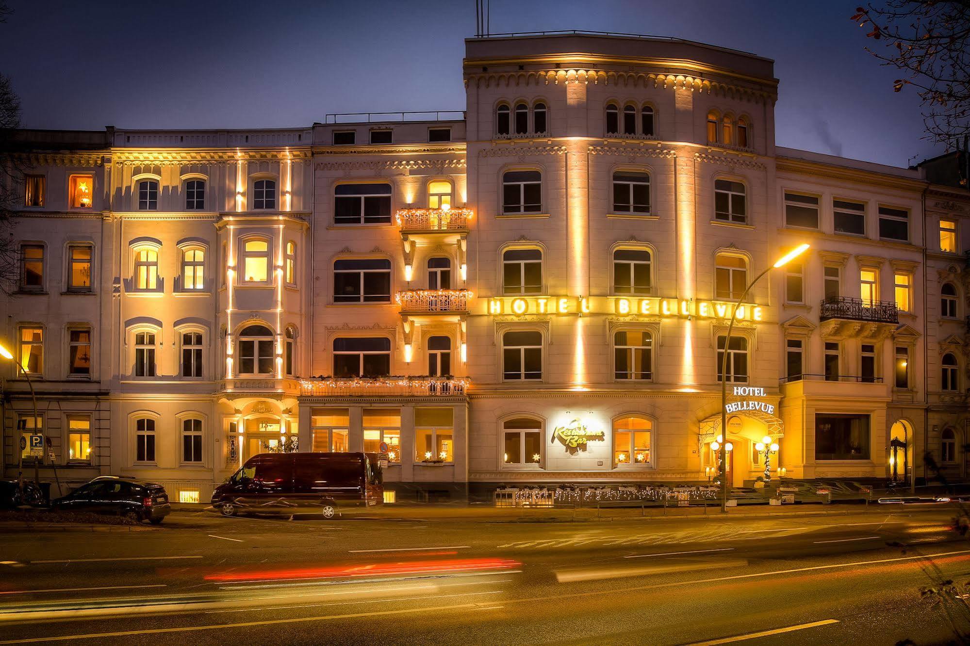 Relexa Hotel Bellevue An Der Alster Хамбург Екстериор снимка