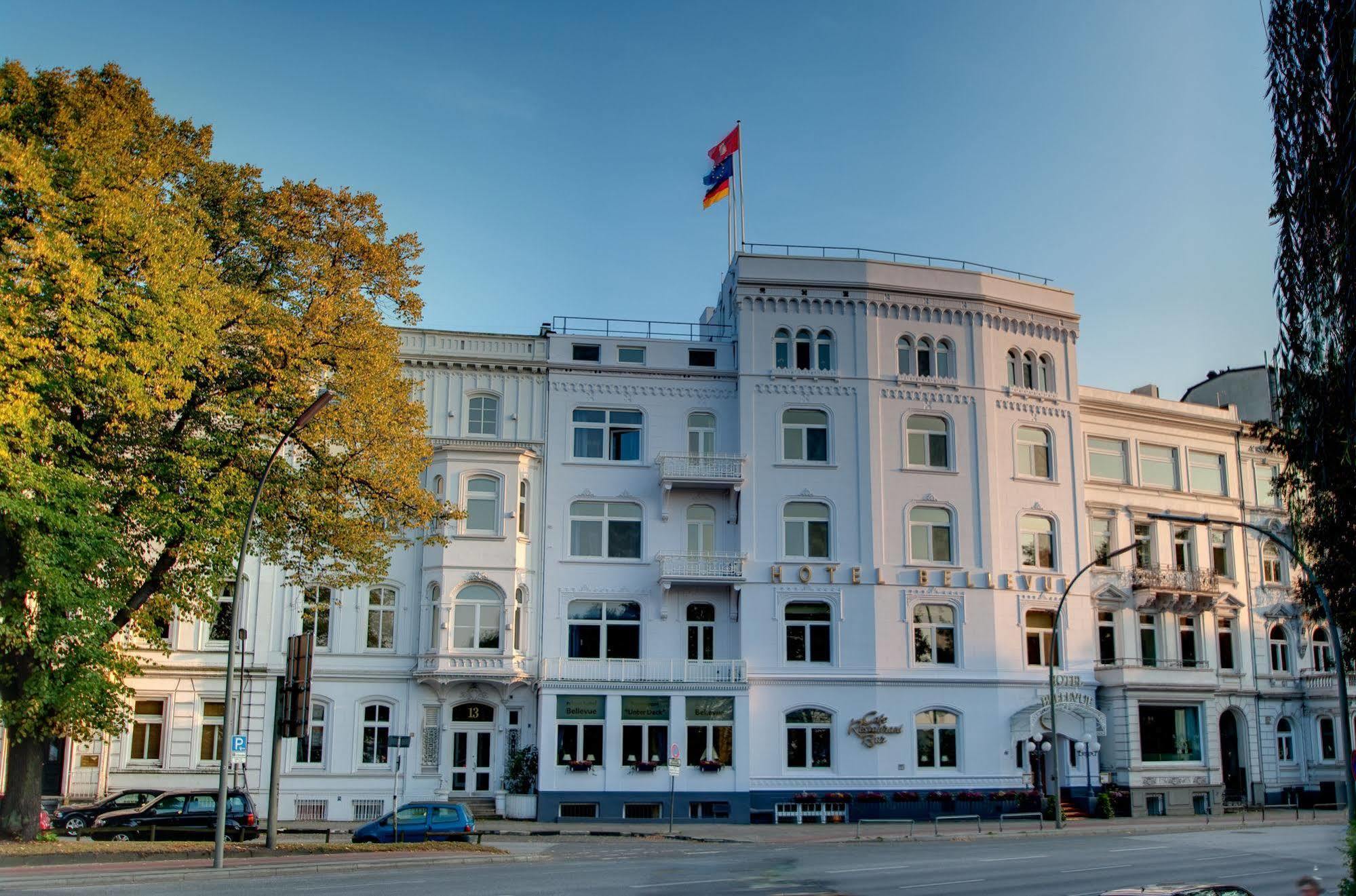 Relexa Hotel Bellevue An Der Alster Хамбург Екстериор снимка